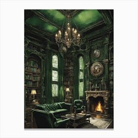 Harry Potter Library 5 Canvas Print