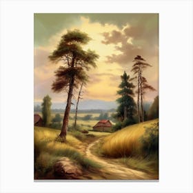 Landscape Painting 13 Canvas Print