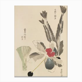 Asian Flora Canvas Print