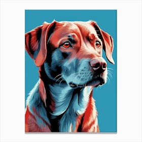 Dog Portrait (16) Canvas Print