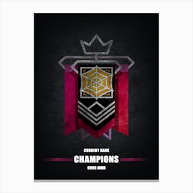 Jager Rainbow Six 1 Canvas Print