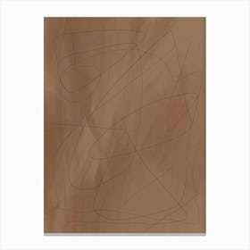 Abstract Abstract Painting Canvas Print