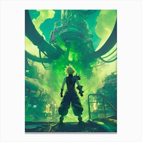 Cloud Strife FFVII Canvas Print