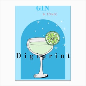 Gin And Tonic Canvas Print