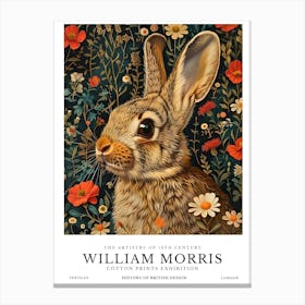 William Morris Exhibition Animals Series 49 Canvas Print