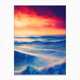 Ocean Sunset Canvas Print