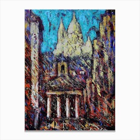 Paris Street Canvas Print