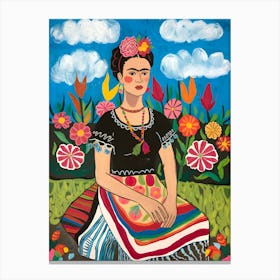 Frida Kahlo 12 Canvas Print