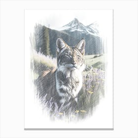 Lynx In The Wild Canvas Print