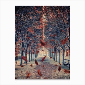 Autumn In Paris Canvas Print
