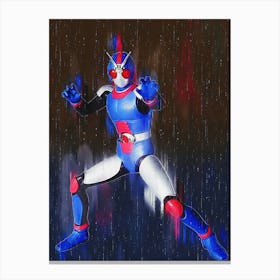 Kamen Rider Black Rx Bio Canvas Print