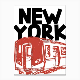 New York Subway Canvas Print