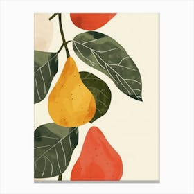 Figs Close Up Illustration 2 Canvas Print