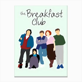 The Breakfast Club Film 1 Canvas Print