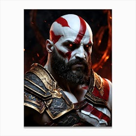 God Of War 4 Canvas Print