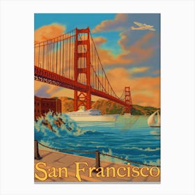 Golden Gate Bridge Canvas Print