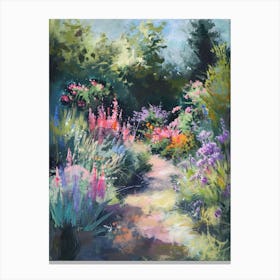  Floral Garden English Oasis 1 Canvas Print