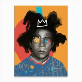 Jm Basquiat Canvas Print