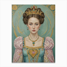 Queen Of Hearts Canvas Print