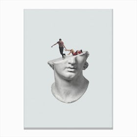 Get Out Of My Head Canvas Print