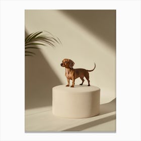 Dachshund.Generated AI. Wall Art Print 1 Toile