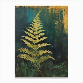 Sword Fern Painting 1 Canvas Print