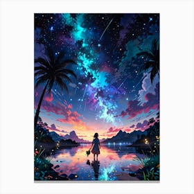 Night Sky 17 Canvas Print