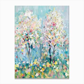 Blossoming Trees Canvas Print