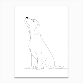 Dog Drawing 1 Leinwandbild