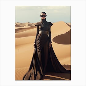 Dune Fashion Art Canvas Print