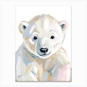 Kleiner Eisbär Canvas Print