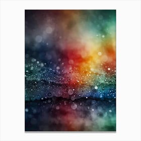 Abstract Rainbow Canvas Print