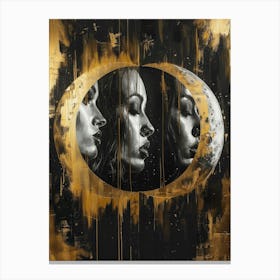 'The Moon' 1 Canvas Print