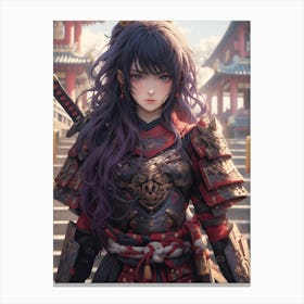 Samurai Girl 5 Canvas Print