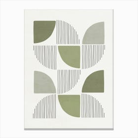 Abstract Geometric Pattern Canvas Print