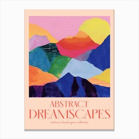 Abstract Dreamscapes Landscape Collection 06 Canvas Print