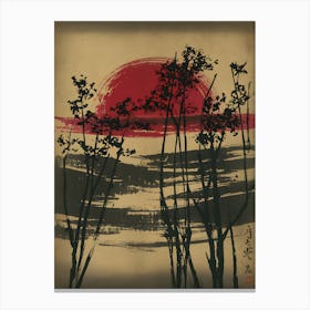 Asian Sunset Canvas Print