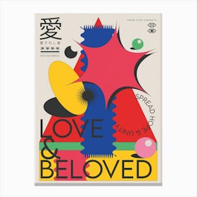 The Love And Beloved Canvas Print