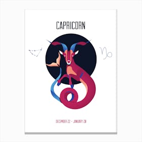 Capricorn Canvas Print