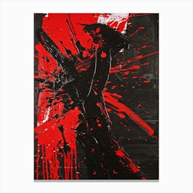 Chainsaw Canvas Print