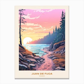 Juan De Fuca Marine Trail Canada 2 Hike Poster Canvas Print