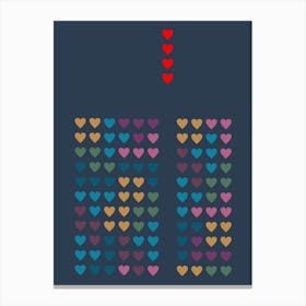 Tetris  I Canvas Print