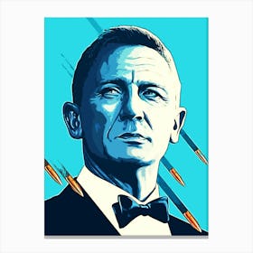 James Bond 3 Canvas Print