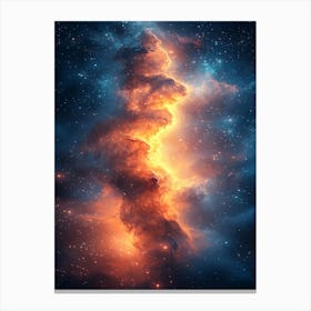 Nebula In Space 6 Canvas Print