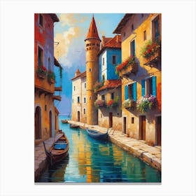 Venice Canal 11 Canvas Print