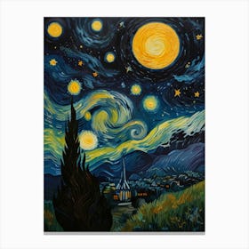 Starry Night 34 Canvas Print