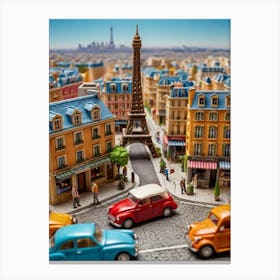 Paris Cityscape Canvas Print