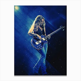 Superstars Of Sheryl Crow Play Bass Canvas Print