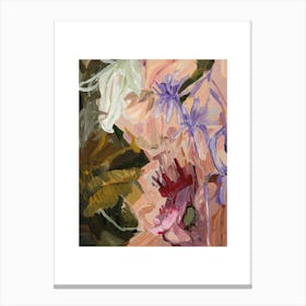 Flower immersion Canvas Print