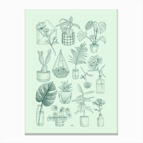 Plants Lover Canvas Print
